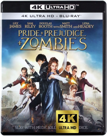 Pride and Prejudice and Zombies (Duma i uprzedzenie i zombie) [Blu-Ray 4K]+[Blu-Ray]
