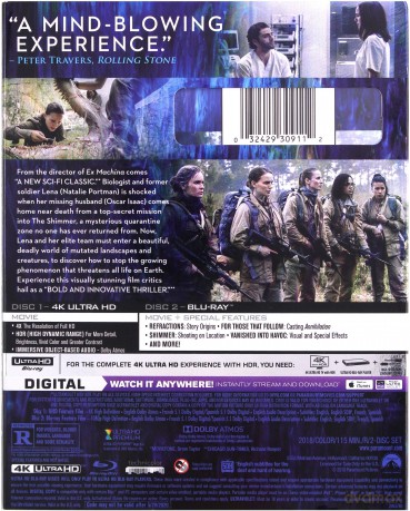 Annihilation (Anihilacja) [Blu-Ray 4K]+[Blu-Ray]