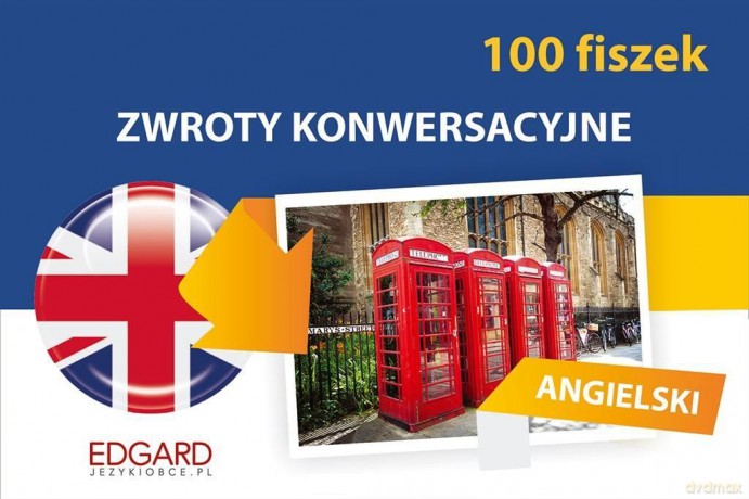 Angielski. 100 fiszek. Zwroty konwersacyjne [KSIĄŻKA]