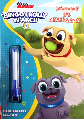 Bingo i Rolly w akcji. Zadania do Zmazywania [KSIĄŻKA]