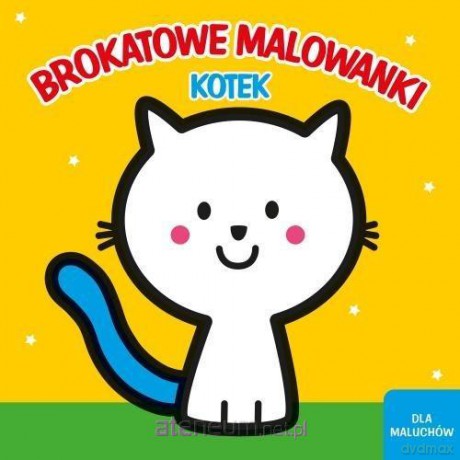 Brokatowe malowanki. Kotek [KSIĄŻKA]