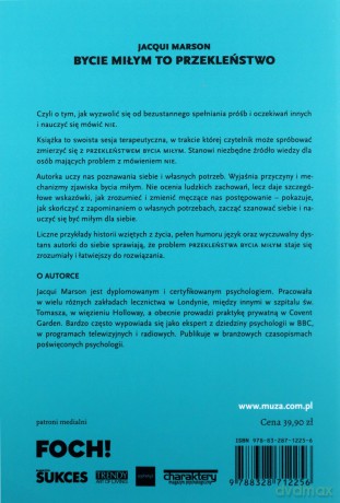 Bycie miłym to przekleństwo - Jacqui Marson, Katarzyna Lipnicka-Kołtuniak [KSIĄŻKA]