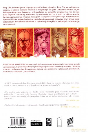 Chew (Tom 1) Przysmak konesera - John Layman [KOMIKS]