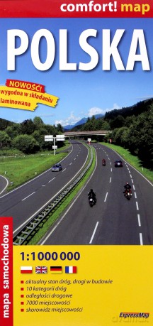 Comfort!map Polska 1:1 000 000 mapa