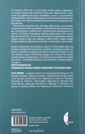 Czarnobyl. Instrukcje przetrwania - Kate Brown, Tomasz Gałązka [KSIĄŻKA]