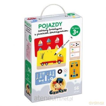 CzuCzu Pojazdy. Zabawy kreatywne z psiakiem [KSIĄŻKA]