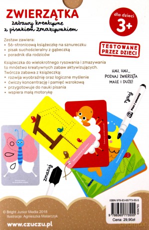 CzuCzu Zwierzątka. Zabawy kreatywne z psiakiem [KSIĄŻKA]