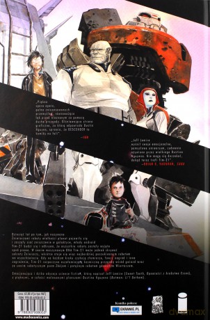 Descender (Tom 1) Blaszane Gwiazdy - Jeff Lemire, Dustin Nguyen, Steve Wands [KOMIKS]