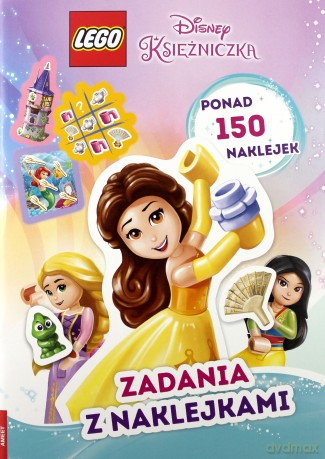 Disney Księżniczka. Zadania z naklejkami [KSIĄŻKA]