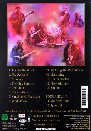 Uli Jon Roth: Legends Of Rock [DVD]