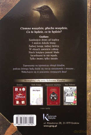 Dziady cz. II kolor - Adam Mickiewicz [KSIĄŻKA]