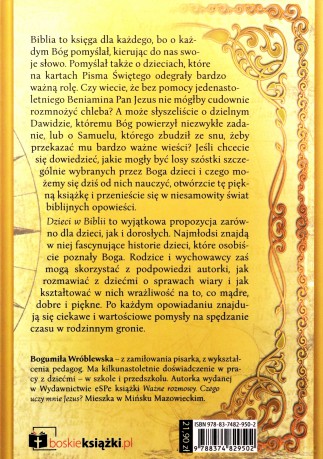 Dzieci w Biblii - Bogumiła Wróblewska [KSIĄŻKA]