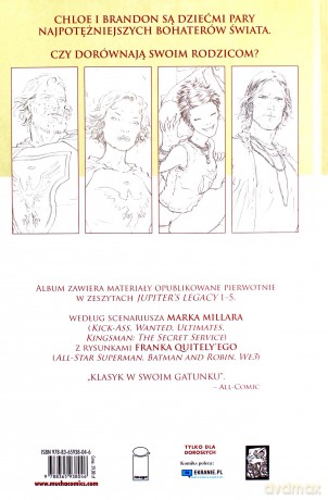 Dziedzictwo Jowisza (Tom 1) - Mark Millar, Frank Quitely [KOMIKS]