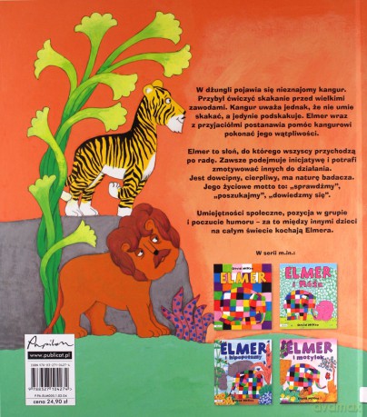 Elmer i nieznajomy - David McKee [KSIĄŻKA]