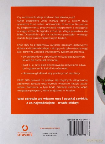 Fast 800 - Michael Mosley [KSIĄŻKA]