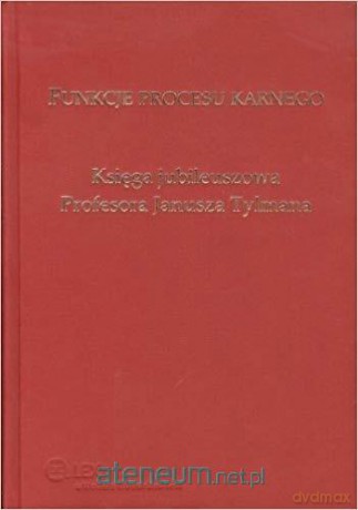 Funkcje procesu karnego - Paweł Wiliński [KSIĄŻKA]
