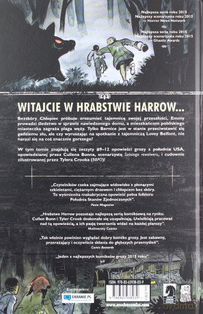 Hrabstwo Harrow (Tom 3) Węże - Cullen Bunn, Tyler Crook [KOMIKS]