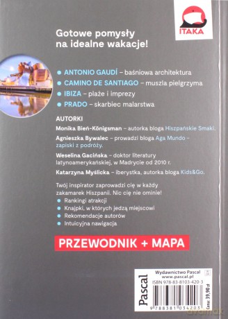 Inspirator podróżniczy. Hiszpania [KSIĄŻKA]