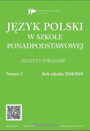 Język polski w szkole ponadpodst. nr 3 2018/2019 [KSIĄŻKA]