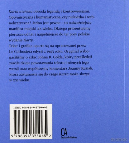 Karta ateńska - Le Corbusier [KSIĄŻKA]