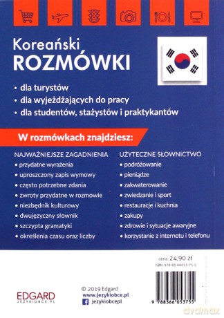 Koreański. Rozmówki na każdy wyjazd - Maria Michalunio [KSIĄŻKA]