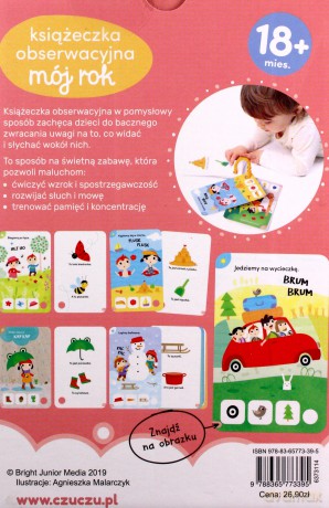 Książeczka obserwacyjna. Mój rok [KSIĄŻKA]