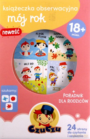 Książeczka obserwacyjna. Mój rok [KSIĄŻKA]