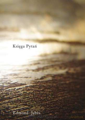 Księga Pytań - Edmond Jabes [KSIĄŻKA]