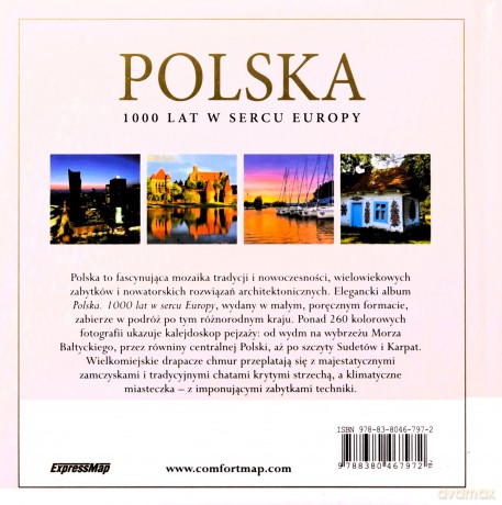 Mini album. Polska. 1000 lat w sercu Europy - Malwina Flaczyńska, Artur Flaczyński [KSIĄŻKA]