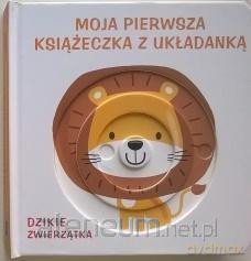 Moja księżeczka z układanką - Dzikie zwierzątka [KSIĄŻKA]