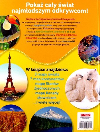 National Geographic Kids Mój pierwszy atlas świata [KSIĄŻKA]