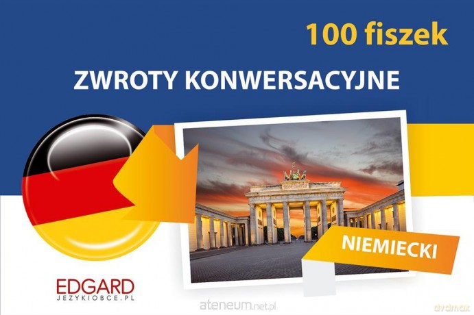 Niemiecki. Fiszki 100. Zwroty konwersacyjne [KSIĄŻKA]