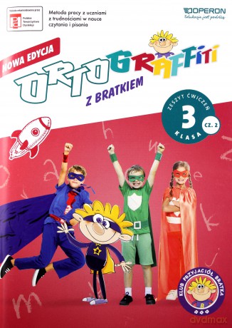 Ortograffiti z Bratkiem 3 zeszyt ćwiczeń 2 [KSIĄŻKA]