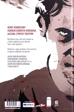 Outcast: Opętanie (Tom 1) Otacza go ciemność - Robert Kirkman, Paul Azaceta [KOMIKS]