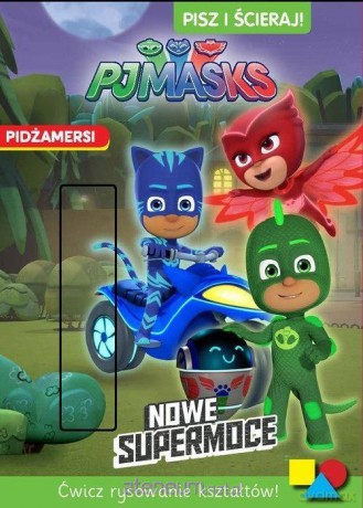 Pidżamersi. Pisz i ścieraj! Nowe supermoce [KSIĄŻKA]