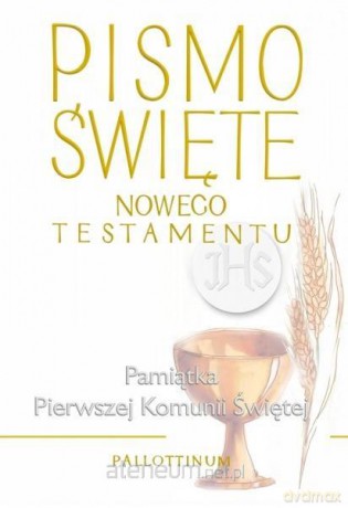 Pismo Święte - Nowy Testement duże (komunia) [KSIĄŻKA]