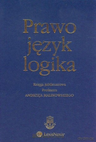 Prawo język logika [KSIĄŻKA]