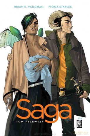 Saga (Tom 1) - Brian K. Vaughan, Fiona Staples [KOMIKS]