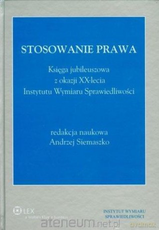 Stosowanie prawa [KSIĄŻKA]