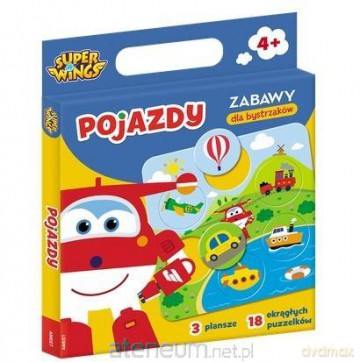 Super Wings. Pojazdy. Zabawy dla bystrzaków [KSIĄŻKA]