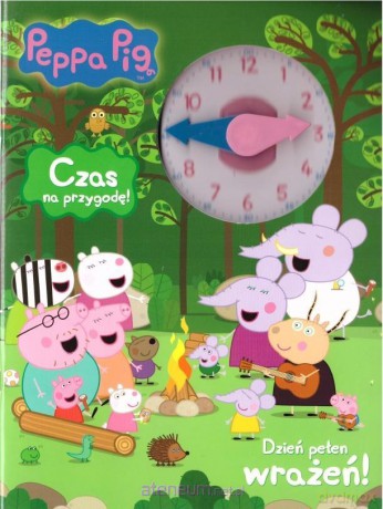 Świnka Peppa. Czas na przygodę! Dzień pełen wrażeń [KSIĄŻKA]