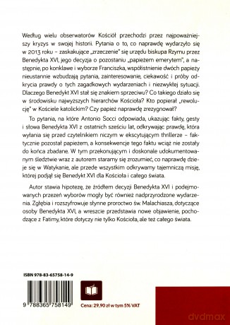 Tajemnica Benedykta XVI - Antonio Socci [KSIĄŻKA]