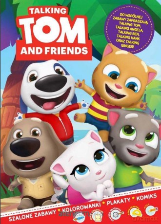 Talking Tom& Friends. Szalone zabawy [KSIĄŻKA]