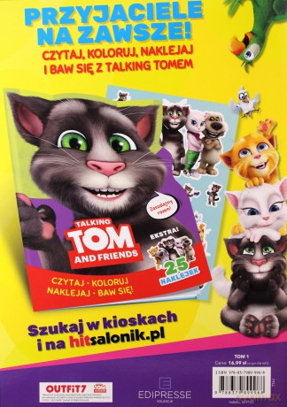 Talking Tom& Friends. Szalone zabawy [KSIĄŻKA]