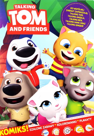 Talking Tom& Friends. Szalone zabawy [KSIĄŻKA]