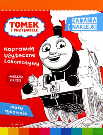 Tomek i przyjaciele. Mały rysownik z naklejkami [KSIĄŻKA]