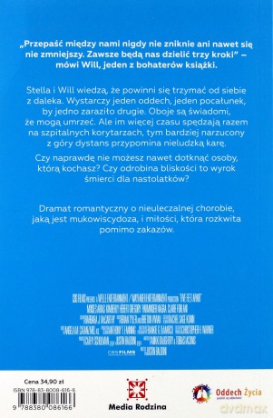 Trzy kroki od siebie [KSIĄŻKA]
