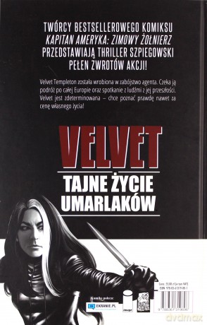 Velvet (Tom 2) Tajne życie umarlaków - Ed Brubaker, Steve Epting, Elizabeth Breitweiser [KOMIKS]