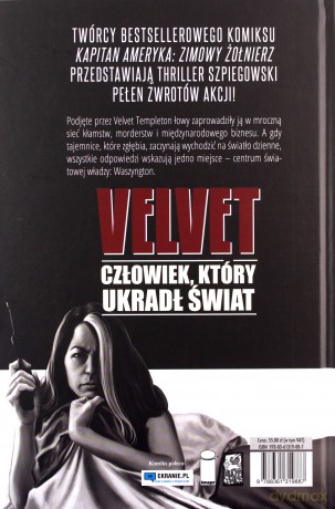 Velvet (Tom 3) Człowiek, który ukradł świat - Ed Brubaker, Steve Epting, Elizabeth Breitweiser [KOMIKS]