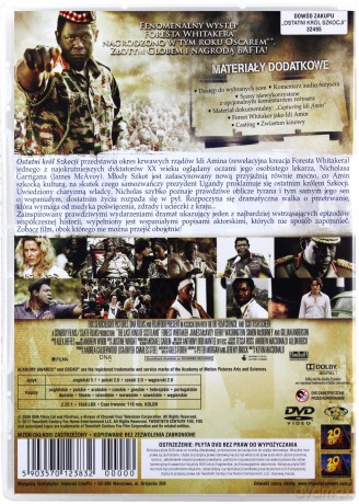 Ostatni Król Szkocji [DVD]